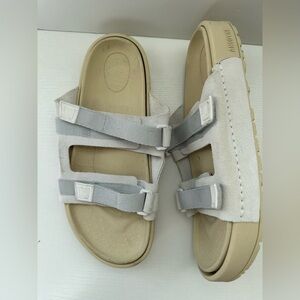 Anodyne No. 73 Therapeutic Sandals Sz 11 EU 41.5 Gray Double Strap Comfort Women